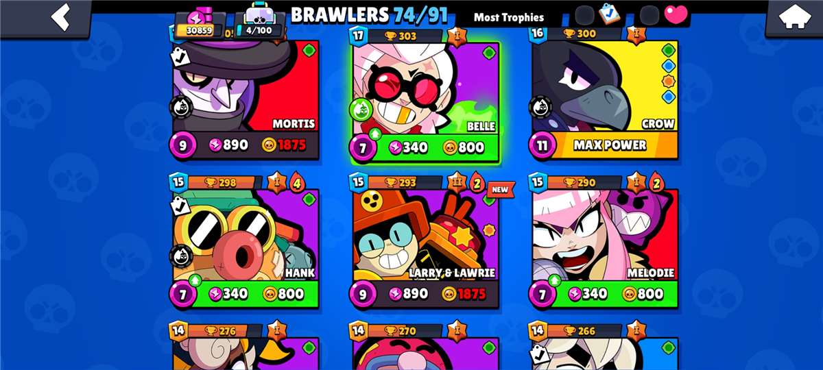 Game account sale Brawl Stars Game account sale Brawl Stars